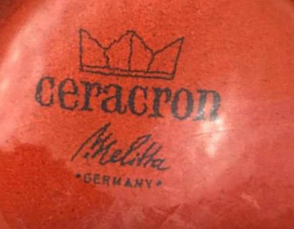 Vintage 21pc Melitta Germany Ceracron Earthenware Set Look What I've