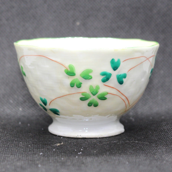Vintage White China Sugar Bowl