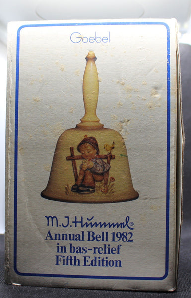 Vintage Hummel 1982 Annual Bas Relief Bell 5th Edition