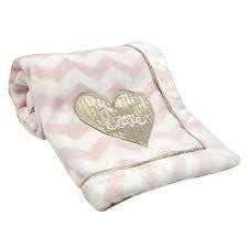 Lamb & Ivy Baby Girl Plush Blanket