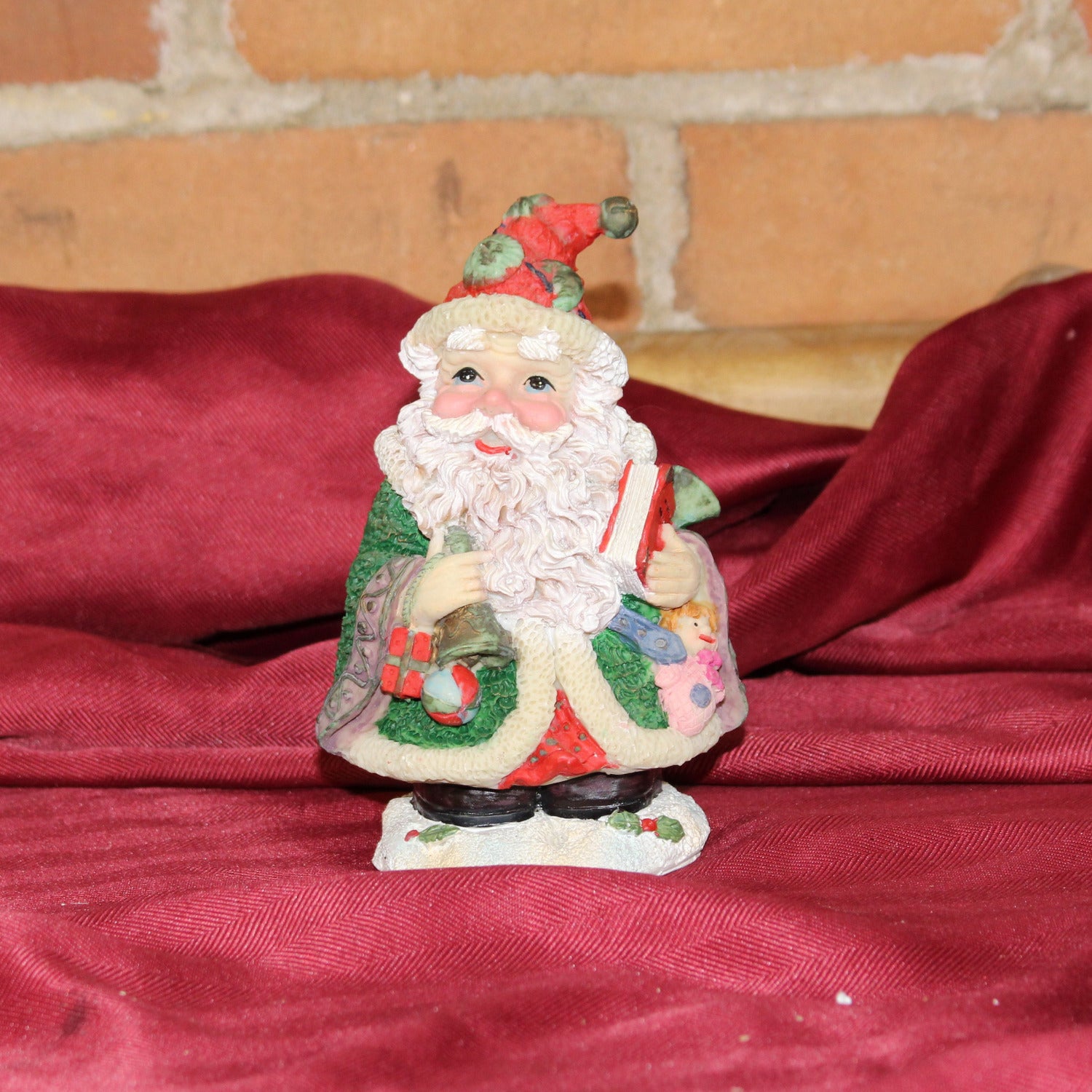 Chubby Squat Santa Decoration Ornament