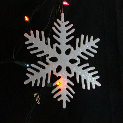 Large Snow Flake Christmas Ornament
