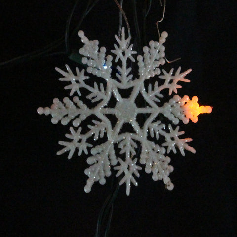 Small Snow Flake Christmas Ornament