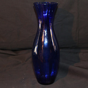 Vintage Cobalt Blue Glass Vase