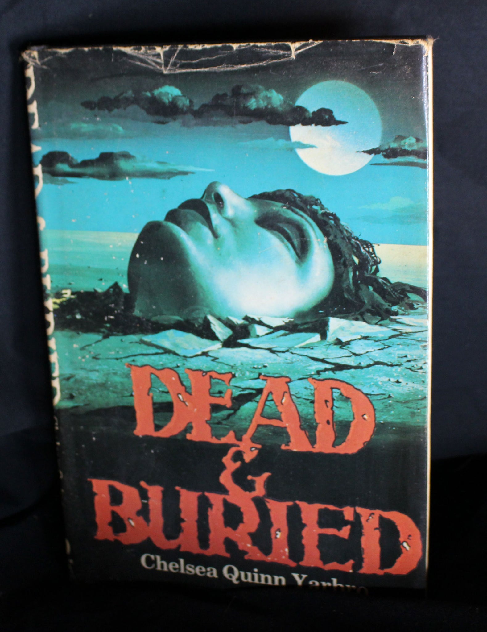 Hardcover First Edition Dead and Buried by Chelsea Quinn Yarbro, 1980