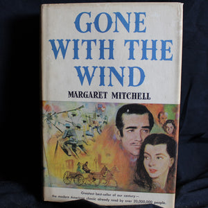 Vintage Hardcover Gone With The Wind Hardcover w/ Dust Jacket by Margaret Mitchell 1964 Book Club Edition