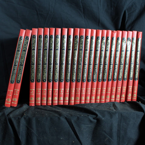 Rare Vintage Hardcover Full 22 Volume Set of Practical Handyman's Encyclopedia, 1965