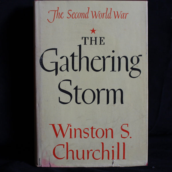 Vintage Hardcover First Edition  The Gathering Storm: The Second World War, Volume 1 (Winston Churchill World War II Collection) by Winston Churchill, 1948