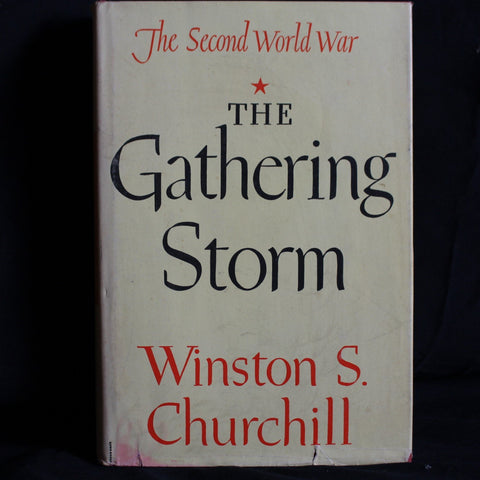 Vintage Hardcover First Edition  The Gathering Storm: The Second World War, Volume 1 (Winston Churchill World War II Collection) by Winston Churchill, 1948