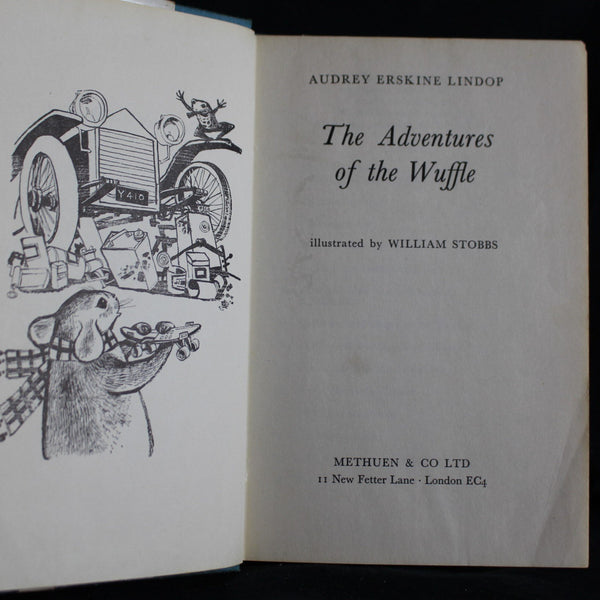 Vintage Hardcover The Adventures of the Wuffle by Audrey Erskine Lindop, 1966