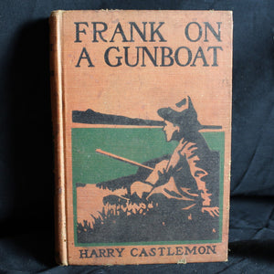 Vintage Hardcover Frank on a Gunboat (The Gunboat Series #2) by Harry Castlemon, Unknown Date