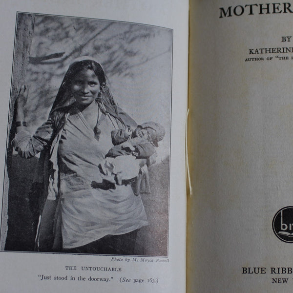 Vintage Hardcover Mother India by Katherine Mayo, 1930