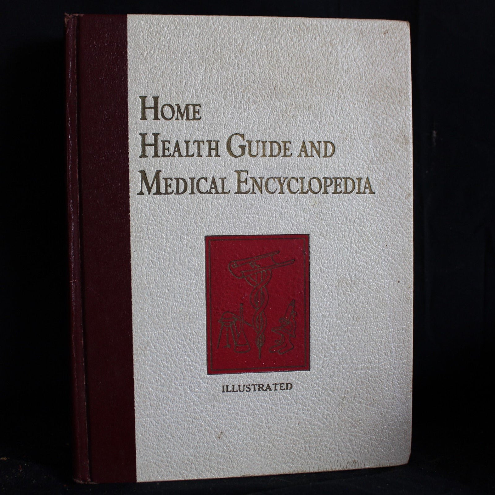 Hardcover Vintage Midcentury Home Health Guide & Medical Encyclopedia Illustrated by Parents Magazine, 1960