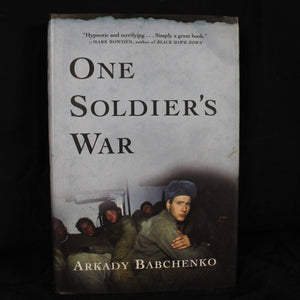 Hardcover One Soldier's War In Chechnya by Arkady Babchenko, Nick Allen (Translator), 2006