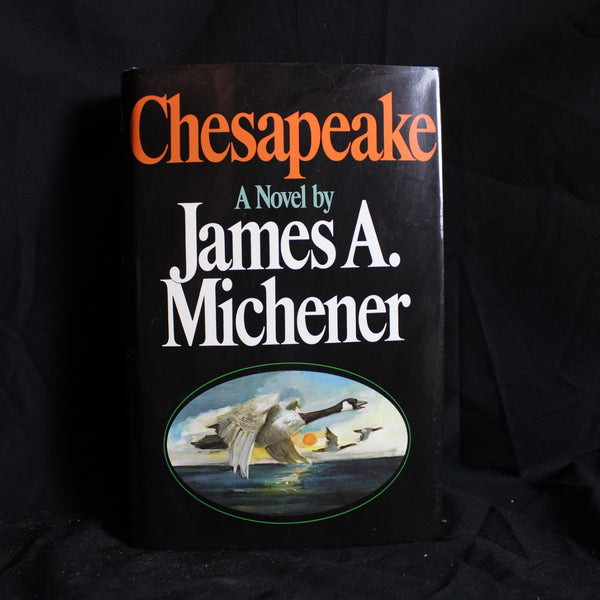 Vintage Hardcover Chesapeake by James A. Michener, 1978