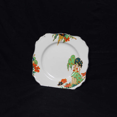 Vintage Art Deco J & G Meakin Fairy Castle Decorative Plate