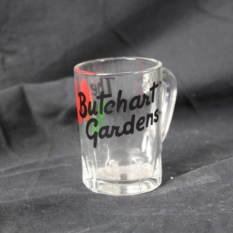 Vintage Collectible THE BUTCHART GARDENS, Victoria B.C., Canada Shot Glass