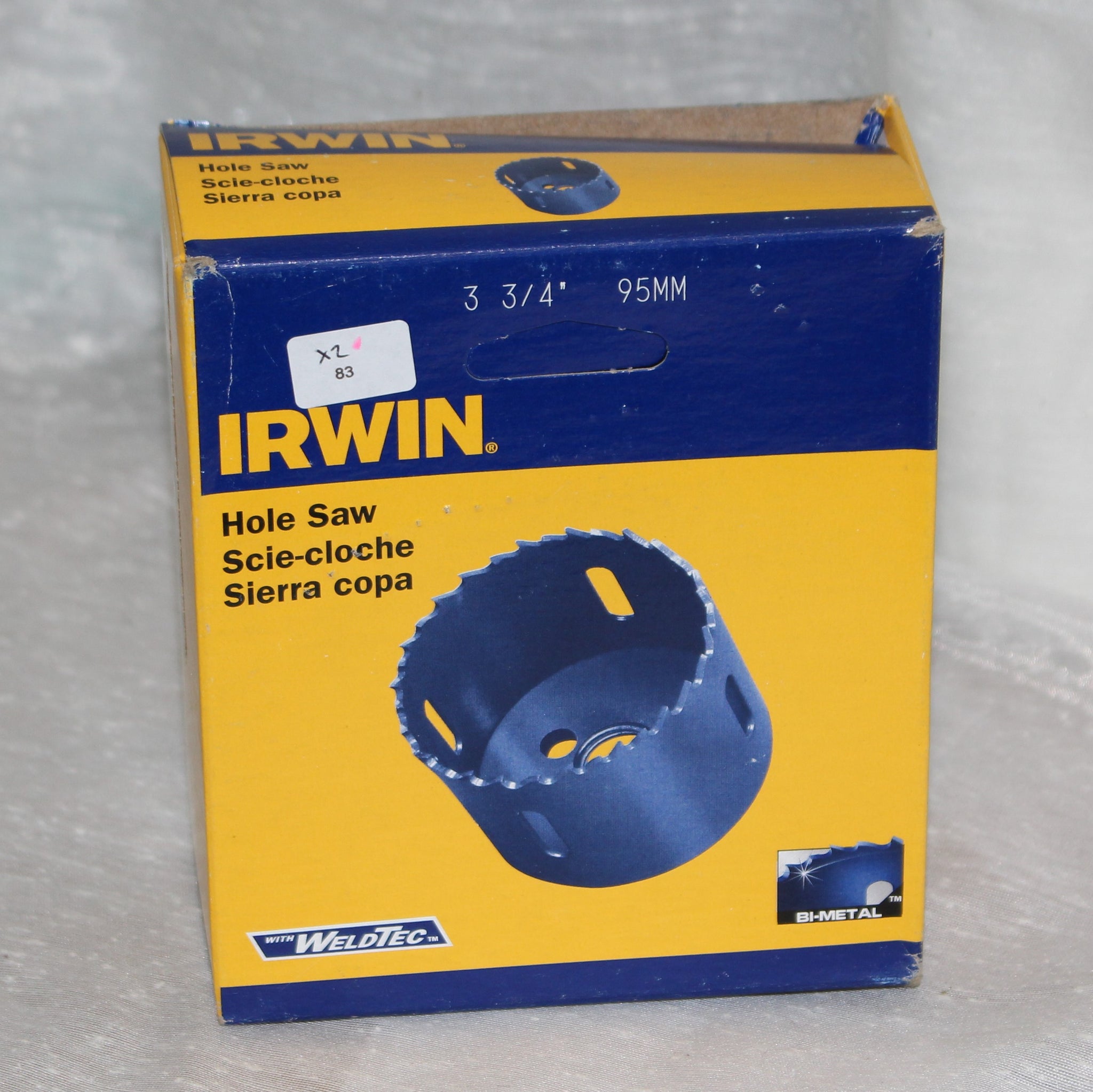 Irwin 3 3/4 Inch Hole Saw