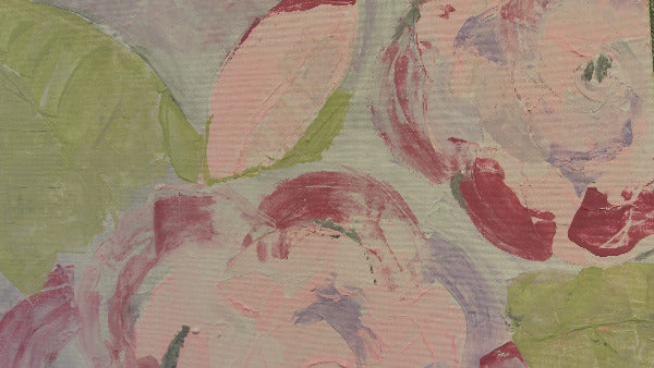 New Original Textured Acrylic Painting Spring Flowers -182