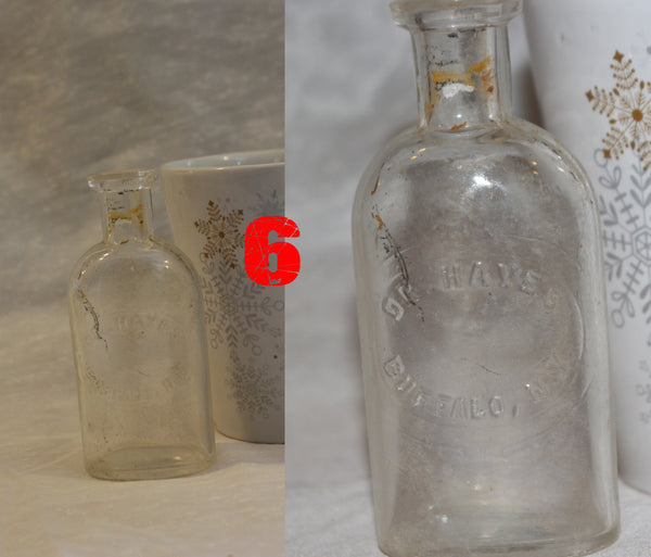 Botellas de boticario antiguas