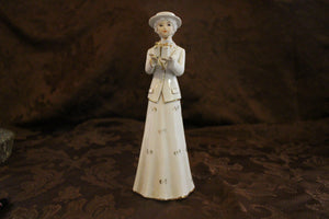 Vintage Victorian Lady Porcelain Figurine