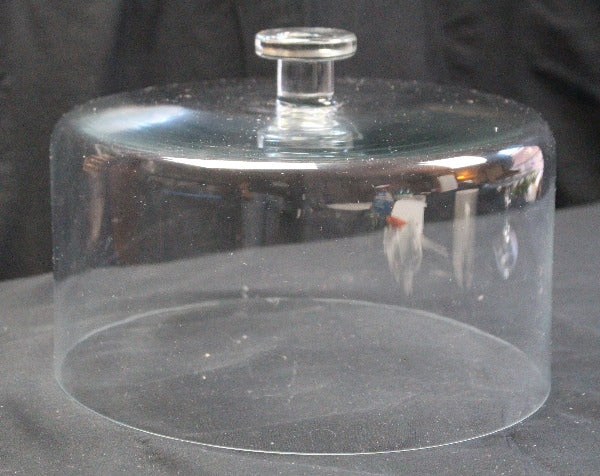 Covered Glass Cake Plate Display
