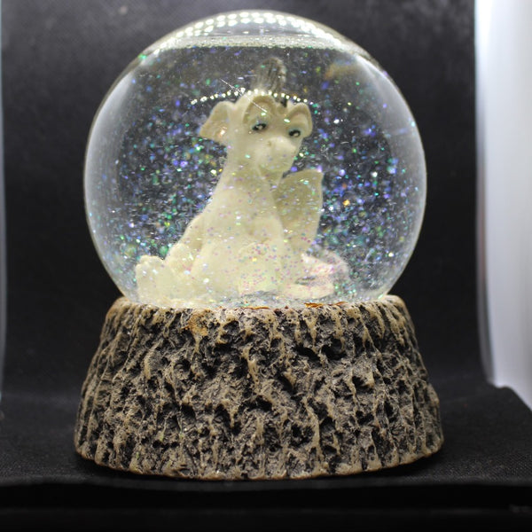 World of Krystonia Musical Snow Globe Plays Let Me Be Your Teddy Bear