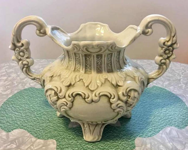 Vintage LCS R. Capodimonte Porcelain Vase Look What I've Got
