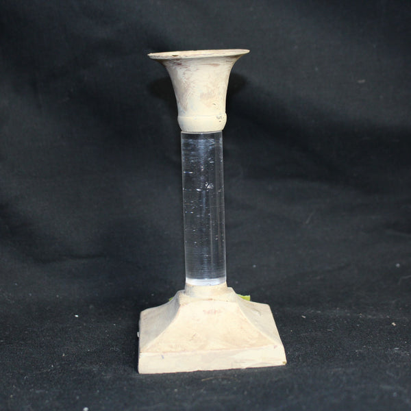 SOLD! Vintage Column Taper Candle Holder Set