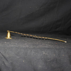SOLD! Vintage Brass Candle Wick Flame Snuffer Puter Outer Thing